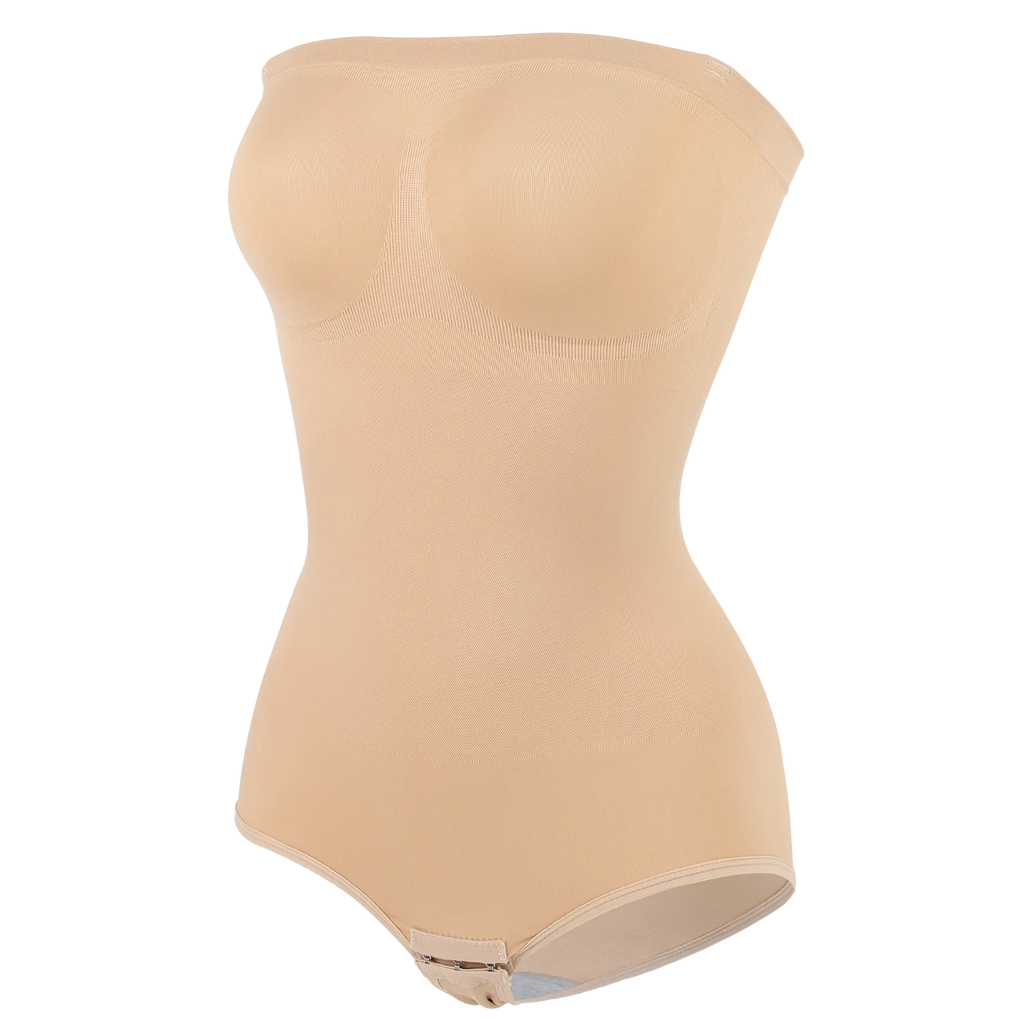 Strapless Compression Shapewear Bodysuit