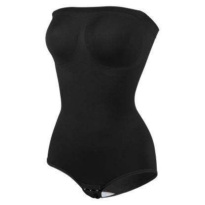 Strapless Compression Shapewear Bodysuit