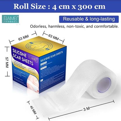 Transparent Silicone Scar Care Tape