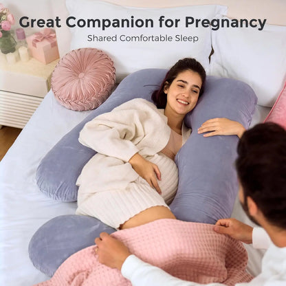 Full Body U-Shaped Pregnancy Pillow