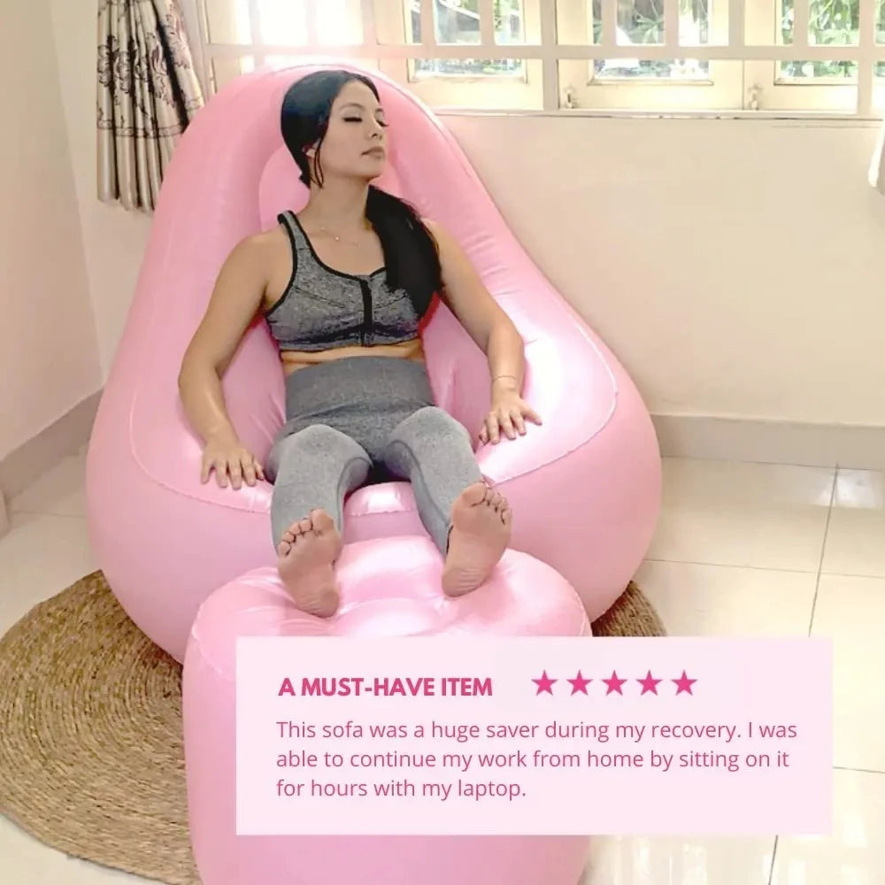 Inflatable BBL Recovery Chair