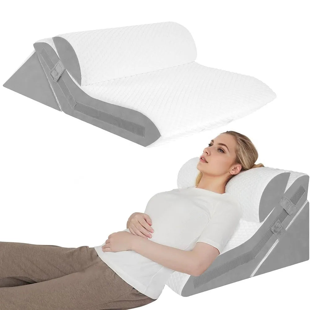 3-Piece Adjustable Wedge Pillow Set