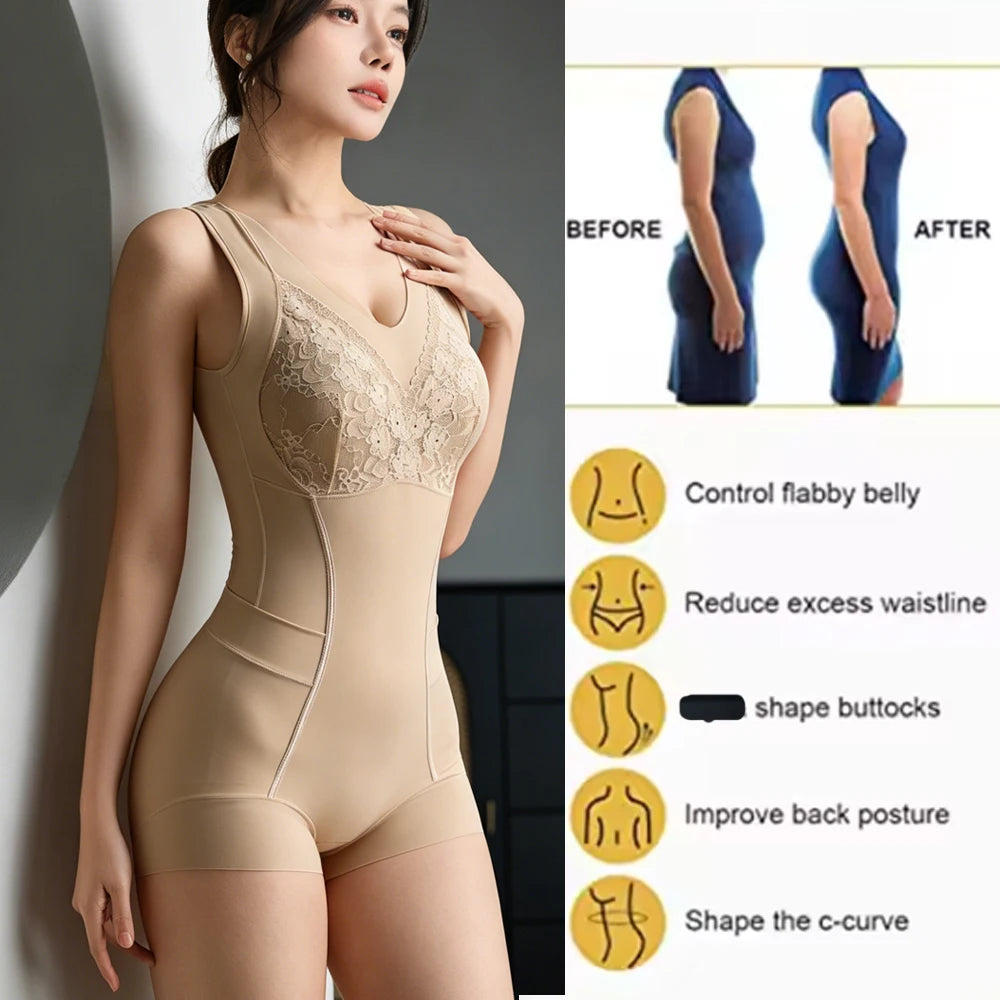 Women’s Waist Trainer Bodysuit