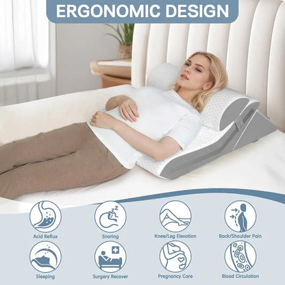 3-Piece Adjustable Wedge Pillow Set