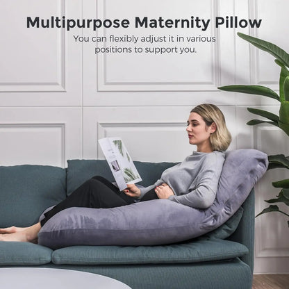 Full Body U-Shaped Pregnancy Pillow