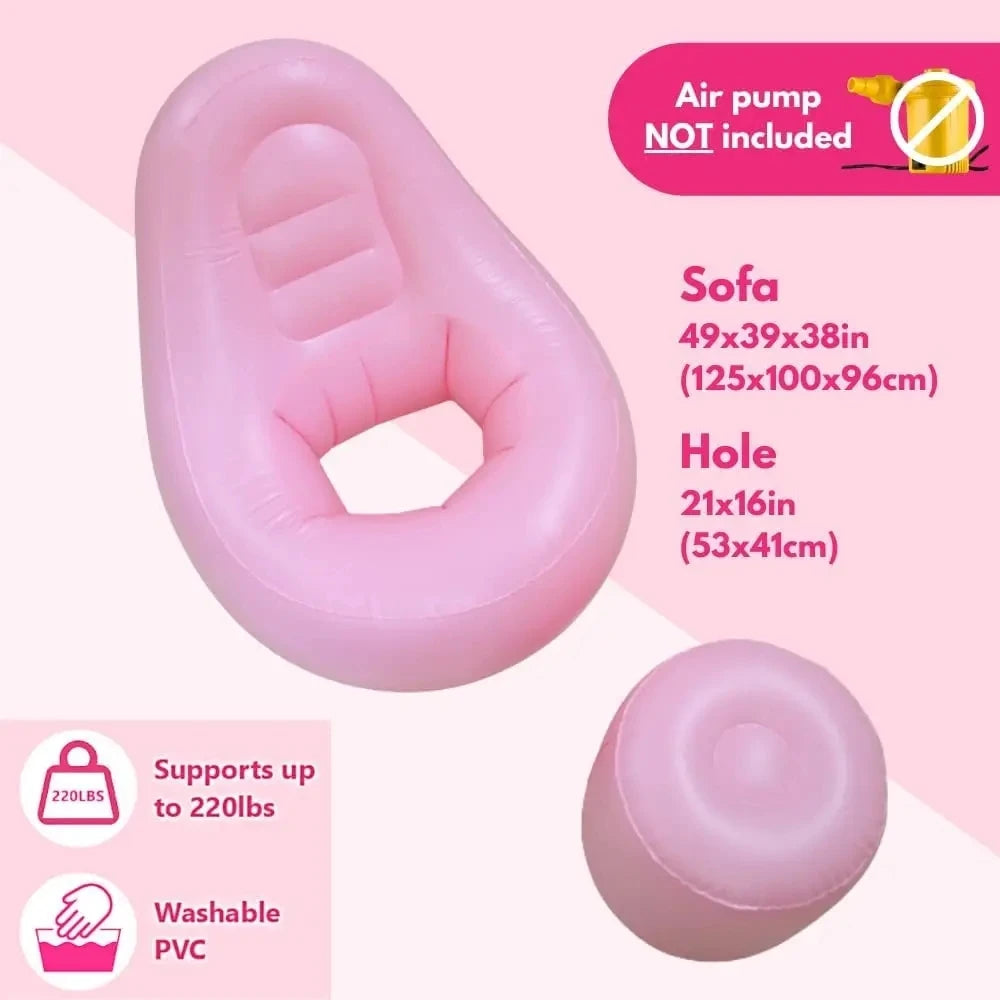 Inflatable BBL Recovery Chair