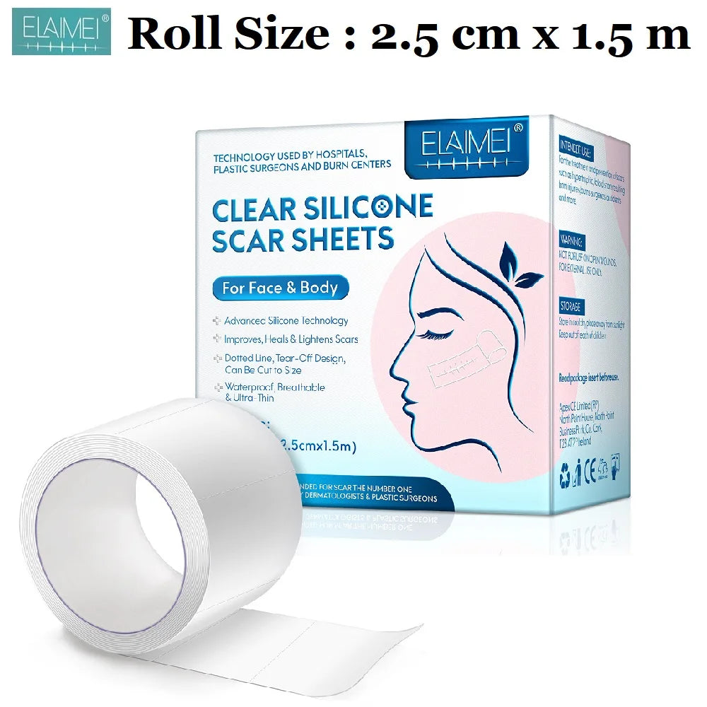 Transparent Silicone Scar Care Tape
