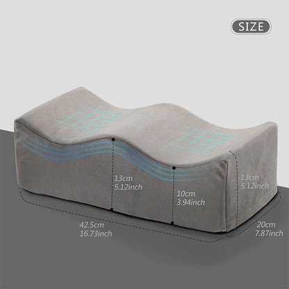 Ergonomic BBL Recovery Leg Pillow